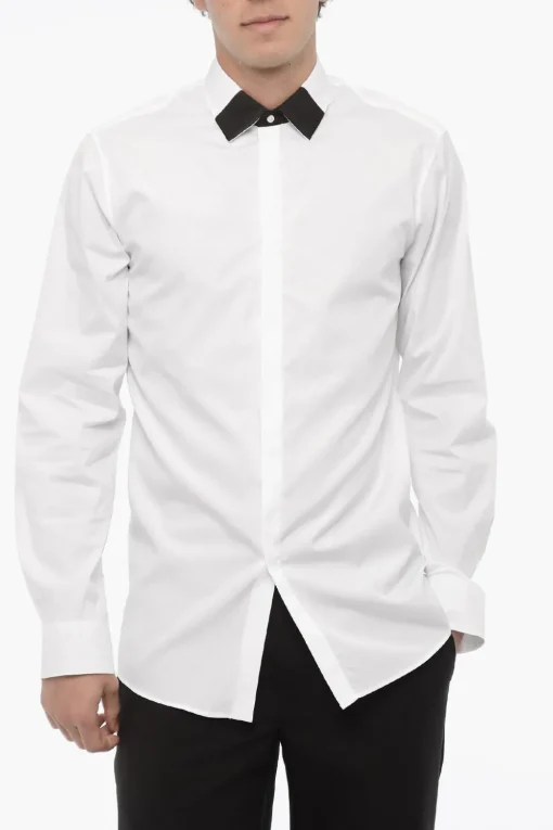 Camicia in Popeline DI Cotone Loose Fit>Neil Barrett Discount