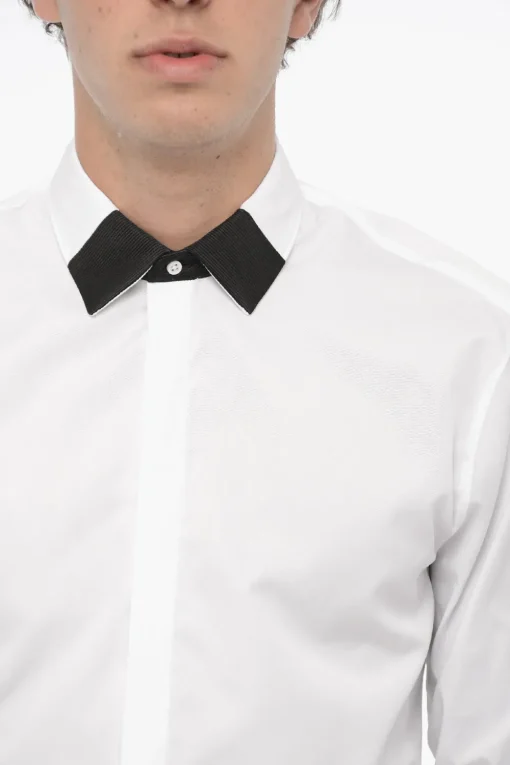 Camicia in Popeline DI Cotone Loose Fit>Neil Barrett Discount