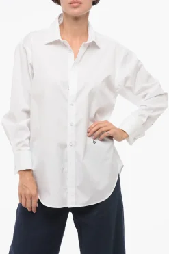 Camicia in Popeline DIANA con Collo Francese>RAG&BONE Outlet
