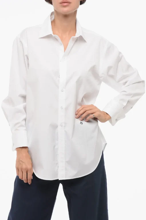 Camicia in Popeline DIANA con Collo Francese>RAG&BONE Outlet