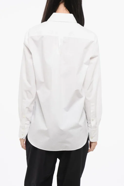 New Camicia in Poplin con Patch Donna Camicie