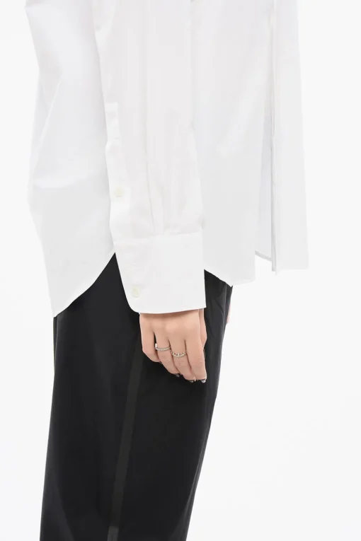 New Camicia in Poplin con Patch Donna Camicie
