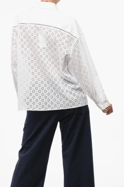 Hot Camicia in Sangallo con Taschini Donna Camicie