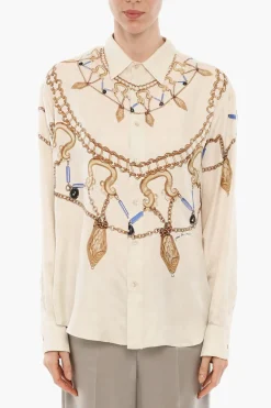 Camicia in Seta a Fantasia>Pierre-Louis Mascia Sale