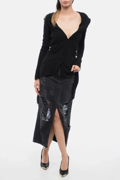 Camicia in Seta Asimmetrica con Ampia Scollatura>Stella McCartney Best