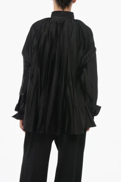 Camicia Kaftan con Pieghe>Salvatore Ferragamo Sale