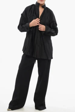 Camicia Kaftan con Pieghe></noscript>Salvatore Ferragamo Sale
