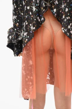 Camicia Lunga BRING SEXY BACK con Tulle></noscript>Viktor & Rolf Fashion