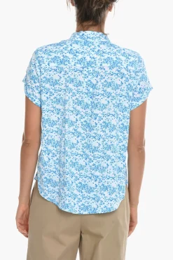New Camicia MAJAN Bicolore Stampata Donna Camicie