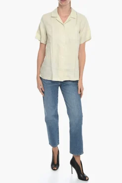 Camicia OSCARINE in Lino con Taschino></noscript>Samsoe Samsoe Hot