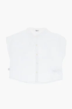 Discount Camicia Oversize con Dettaglio Arricciato Abbigliamento
