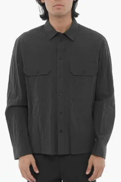 Camicia Oversize Fit con Doppio Taschino>Neil Barrett Sale