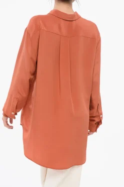 Hot Camicia Oversize in Seta Donna Camicie