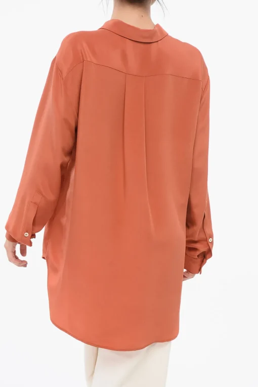 Hot Camicia Oversize in Seta Donna Camicie
