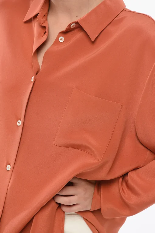 Hot Camicia Oversize in Seta Donna Camicie