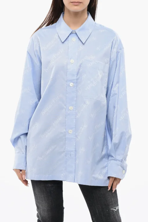 Outlet Camicia Oversized BY VERDY in Cotone Donna Camicie