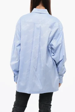 Outlet Camicia Oversized BY VERDY in Cotone Donna Camicie