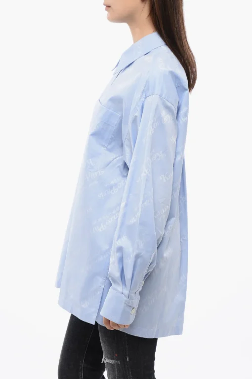 Outlet Camicia Oversized BY VERDY in Cotone Donna Camicie