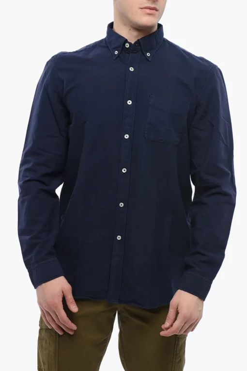 New Camicia OXFORD Button-Down Uomo Camicie