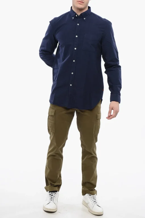 New Camicia OXFORD Button-Down Uomo Camicie