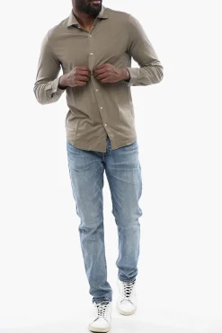 Camicia PALMER in Cotone Jersey></noscript>Altea New