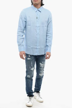 Camicia RADINIO In Lino></noscript>John Richmond Online