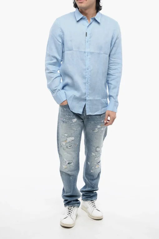 Camicia RADINIO In Lino>John Richmond Online