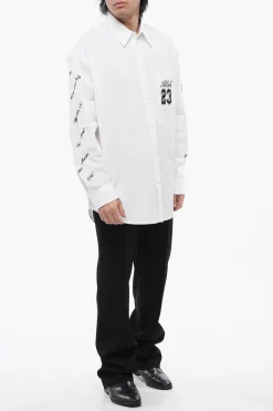 Camicia Ricamata 23 Oversize Fit></noscript>Off-White Outlet