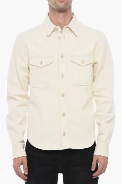 Camicia Sahariana ENOAH in Denim>Isabel Marant Discount