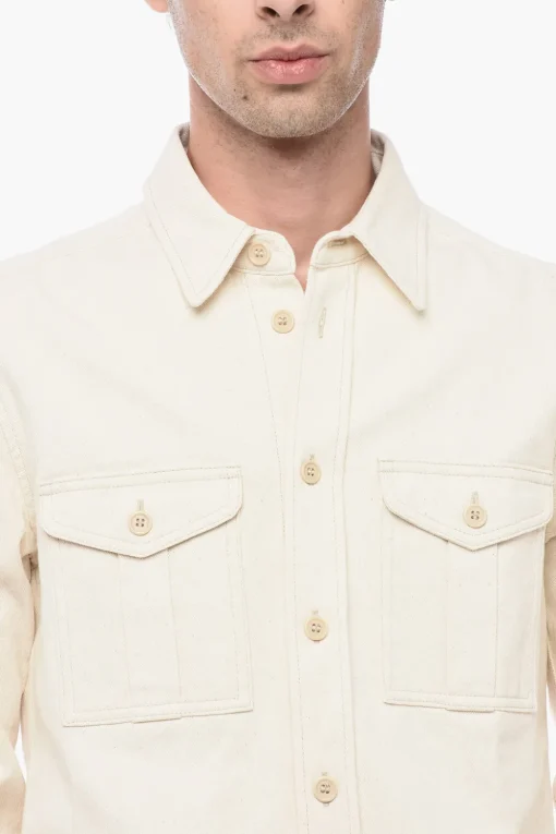 Camicia Sahariana ENOAH in Denim>Isabel Marant Discount