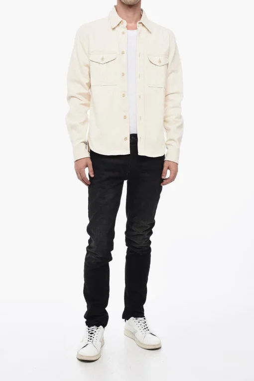Camicia Sahariana ENOAH in Denim>Isabel Marant Discount
