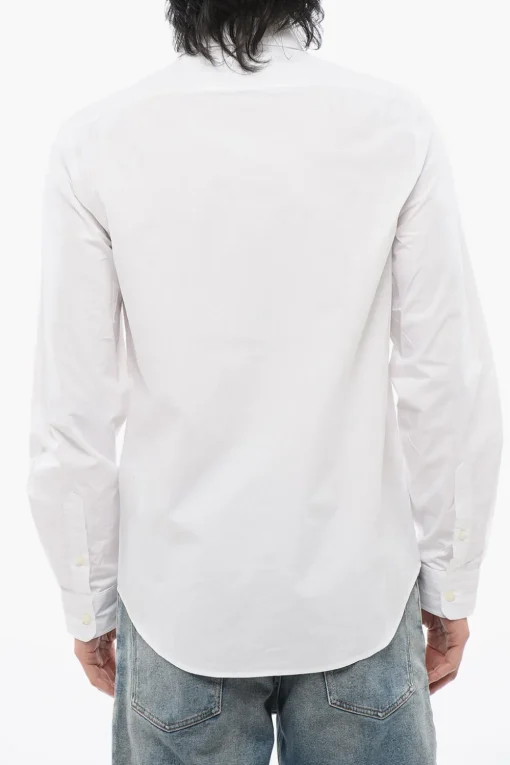 Camicia S-BEN-CL-A in popeline di Cotone a Tinta unita>Diesel Fashion