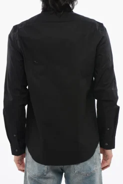 Camicia S-BEN-CL-A in popeline di Cotone a Tinta unita>Diesel Fashion