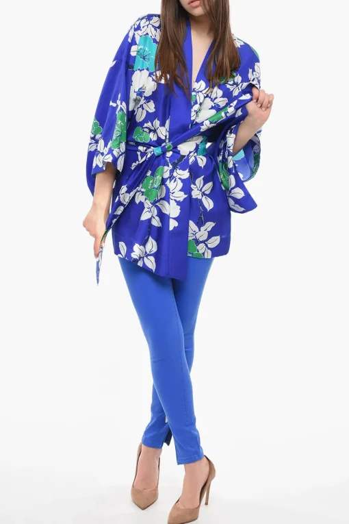 Hot Camicia SHINE in Seta con Cintura Donna Camicie