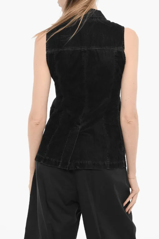 Camicia Smanicata VIK in Velour>Diesel Clearance