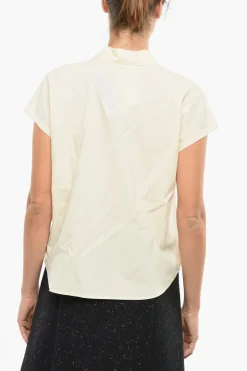 Camicia Smanicata YLVA in Misto Cotone>Samsoe Samsoe Fashion