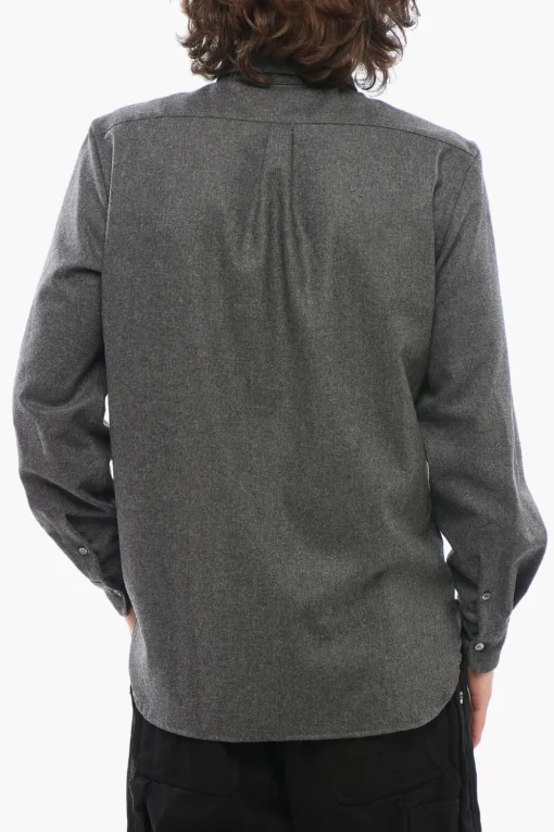 Camicia STRAMP Button Down in Cotone e Lana Vergine>Department 5 Clearance