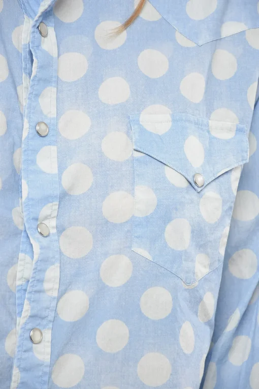 Camicia UNISEX a Pois con Doppio Taschino>Erl Online