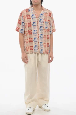 Camicia VOYAGE In Seta Stampata All-Over></noscript>Rhude Hot