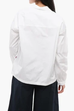 Online Camicia YARN in Cotone con Coulisse sul Fondo Donna Camicie