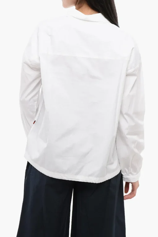 Online Camicia YARN in Cotone con Coulisse sul Fondo Donna Camicie