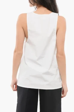 Canotta HENLEY con Scollo Profondo>Saint Laurent Sale