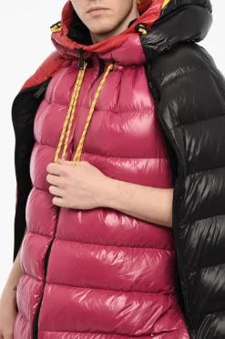 Cappa Imbottita In Piumino Con Stampa Logo></noscript>Dsquared2 Best