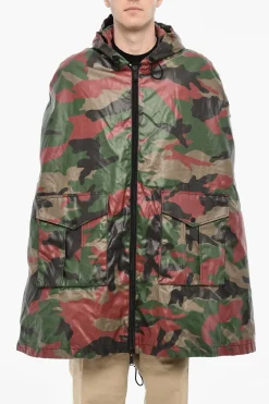 Cappa Motivo Militare Con Chiusura Zip>Dsquared2 Hot