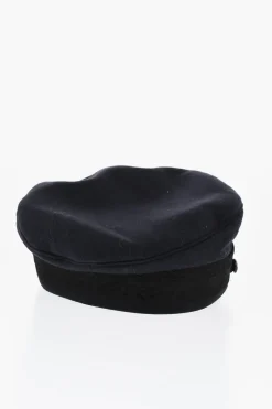 Clearance Cappello Baker Boy In Lana e Nylon Donna Cappelli