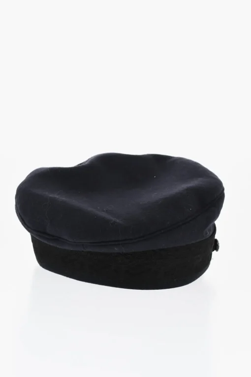 Clearance Cappello Baker Boy In Lana e Nylon Donna Cappelli