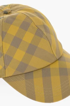 Best Cappello Baseball in Tessuto Tecnico a Quadri Uomo Cappelli