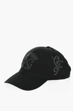 New Cappello Baseball in Tinta Unita con Logo Ricamato Uomo Cappelli