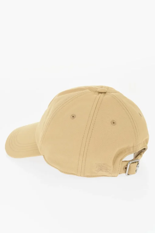 Cappello Baseball in Tinta Unita con Cinturino Regolabile>Burberry Discount
