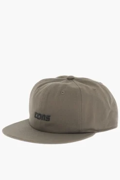 Outlet Cappello Baseball in Tinta Unita con Ricamo Donna Cappelli|Cappelli
